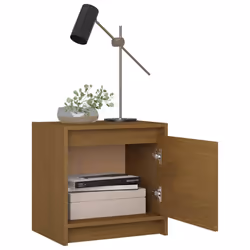 VidaXL 808120 nightstand/bedside table Brown