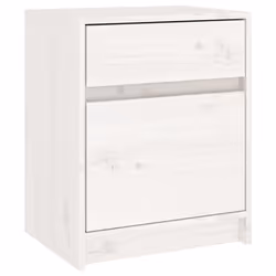 VidaXL 808125, White, Pinewood, 400 mm, 310 mm, 500 mm, 1 pc(s)