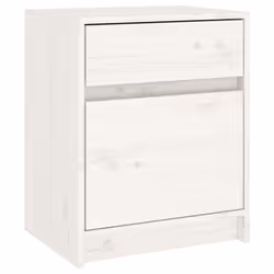 VidaXL 808126 nightstand/bedside table White - Additional view 6