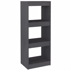 VidaXL 808140, Grey, Wood, Wood, Pinewood, 400 mm, 300 mm