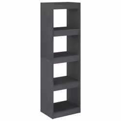 VidaXL 808145, Grey, Wood, Wood, Pinewood, 400 mm, 300 mm