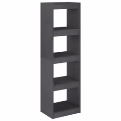 VidaXL 808150, Grey, Wood, Wood, Pinewood, 400 mm, 300 mm