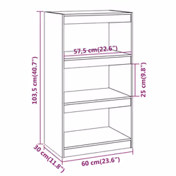 VidaXL 808165 living room bookcase - Additional view 8