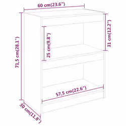 VidaXL 808169 living room bookcase - Additional view 8
