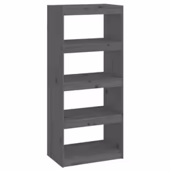 VidaXL 808170, Grey, Wood, Wood, Pinewood, 600 mm, 300 mm