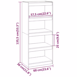 VidaXL 808170 living room bookcase - Additional view 8