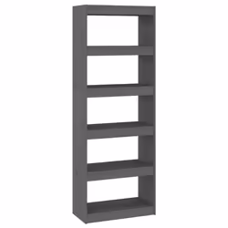 VidaXL 808175, Grey, Wood, Wood, Pinewood, 600 mm, 300 mm
