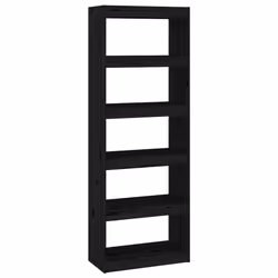 VidaXL 808177, Black, Wood, Wood, Pinewood, 600 mm, 300 mm