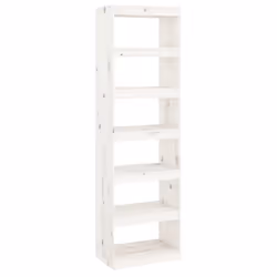 VidaXL 808179, White, Wood, Wood, Pinewood, 600 mm, 300 mm