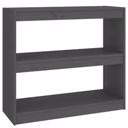 VidaXL 808185, Grey, Wood, Wood, Pinewood, 800 mm, 300 mm