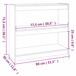 VidaXL 808189 living room bookcase - Additional view 8