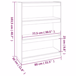 VidaXL 808195 living room bookcase - Additional view 8