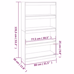 VidaXL 808197 living room bookcase - Additional view 8