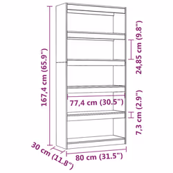 VidaXL 808202 living room bookcase - Additional view 8