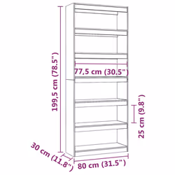 VidaXL 808203 living room bookcase - Additional view 8