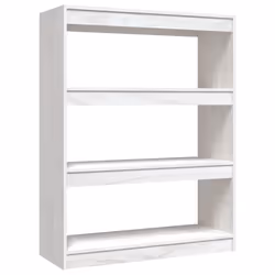 VidaXL 808214, White, Wood, Wood, Pinewood, 1000 mm, 300 mm