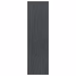 vidaXL Book Cabinet/Room Divider Storage Book Rack Bookshelf Solid Wood Pine - grey, 100 x 30 x 103 cm - Additional view 6