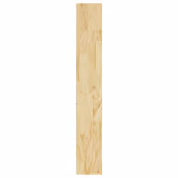 vidaXL Book Cabinet/Room Divider Storage Book Rack Bookshelf Solid Wood Pine - brown, 100 x 30 x 200 cm - Additional view 6