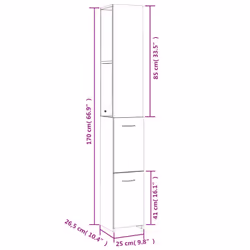 VidaXL 808432 bathroom furniture set - Additional view 5