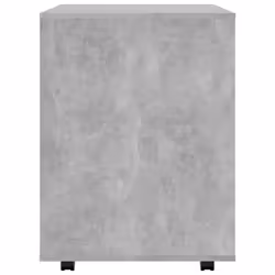 vidaXL Rolling Cabinet Concrete Grey Engineered Wood Drawer Rolling Cabinet - Additional view 6