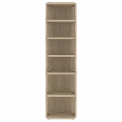 vidaXL 2x Shoe Cabinets Sonoma Oak Household Shoe Storage Shelf Rack Unit - Additional view 5