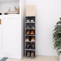 VidaXL 808493 shoe organizer Grey - Additional view 2