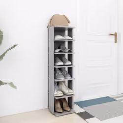 VidaXL 808493 shoe organizer Grey - Additional view 3