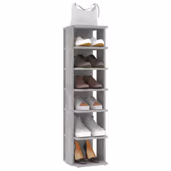 VidaXL 808493 shoe organizer Grey - Additional view 6
