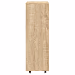 vidaXL Wardrobe Sonoma Oak Engineered Wood Storage Cabinet Clothes Organiser - Additional view 6