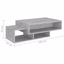 VidaXL 808526 coffee/side/end table - Additional view 7