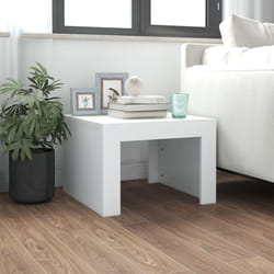 vidaXL Coffee Table White Chipboard Living Room Couch Side End Sofa Table