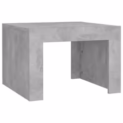 vidaXL Coffee Table Concrete Grey Chipboard Couch Side End Sofa Accent Table