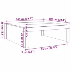 VidaXL 808568 coffee/side/end table - Additional view 7