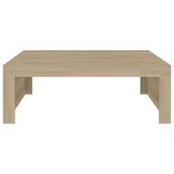 vidaXL Coffee Table Sonoma Oak Engineered Wood Indoor Couch End Sofa Table - Additional view 6