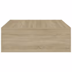 vidaXL Coffee Table Sonoma Oak Engineered Wood Indoor Couch End Sofa Table - Additional view 7