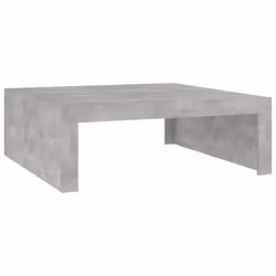 vidaXL Coffee Table Concrete Grey Engineered Wood Indoor Couch End Sofa Table - Additional view 6