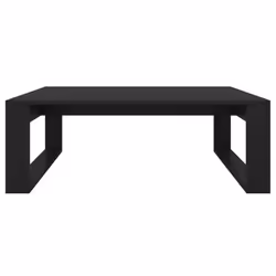 vidaXL Coffee Table Black Engineered Wood Living Room End Sofa Couch Table - Additional view 5