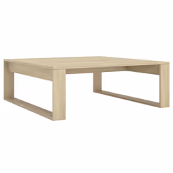 vidaXL Coffee Table Sonoma Oak Engineered Wood Living Room End Sofa Table Set