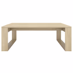 vidaXL Coffee Table Sonoma Oak Engineered Wood Living Room End Sofa Table Set - Additional view 5