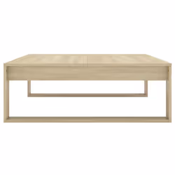 vidaXL Coffee Table Sonoma Oak Engineered Wood Living Room End Sofa Table Set - Additional view 6