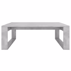 vidaXL Coffee Table Concrete Grey Engineered Wood Living Room End Sofa Table - Additional view 5