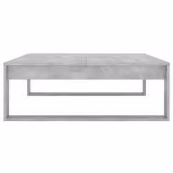 vidaXL Coffee Table Concrete Grey Engineered Wood Living Room End Sofa Table - Additional view 6