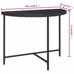 VidaXL 316652 outdoor table Black - Additional view 7