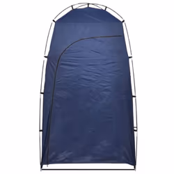 vidaXL Portable Camping Toilet with Tent 10+10 L Privacy Travel Toilet Set