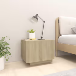 VidaXL 3082768 nightstand/bedside table Oak