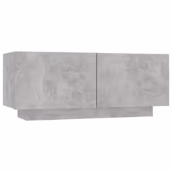 VidaXL 3082769, Concrete colour, Wood, 1000 mm, 350 mm, 400 mm, 1 pc(s)
