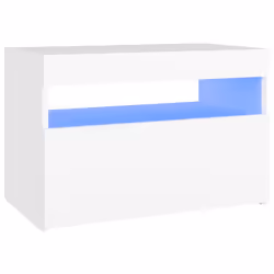 VidaXL 3082774, White, Wood, 600 mm, 350 mm, 400 mm, 1 pc(s)