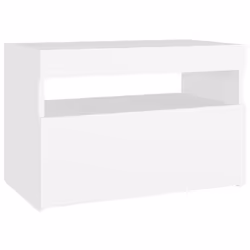 VidaXL 3082774 nightstand/bedside table White - Additional view 8