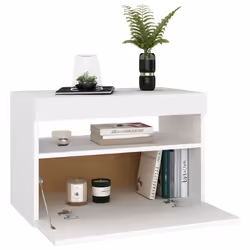 VidaXL 3082775 nightstand/bedside table White - Additional view 7