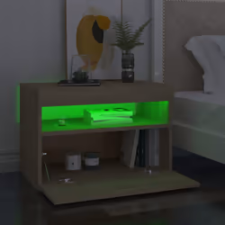 VidaXL 3082781 nightstand/bedside table Oak - Additional view 5